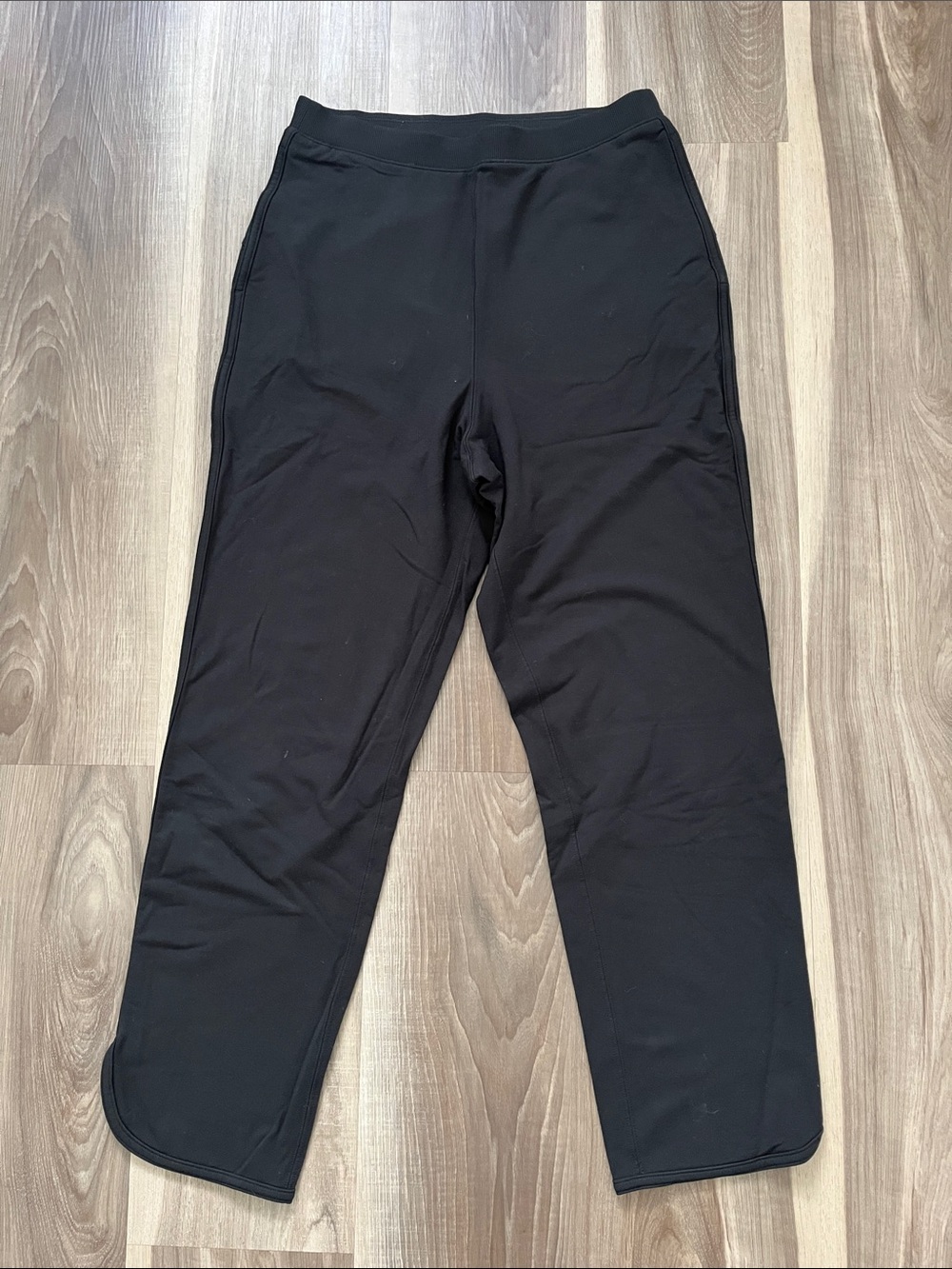 lululemon athletica Black Cropped Performance Pants